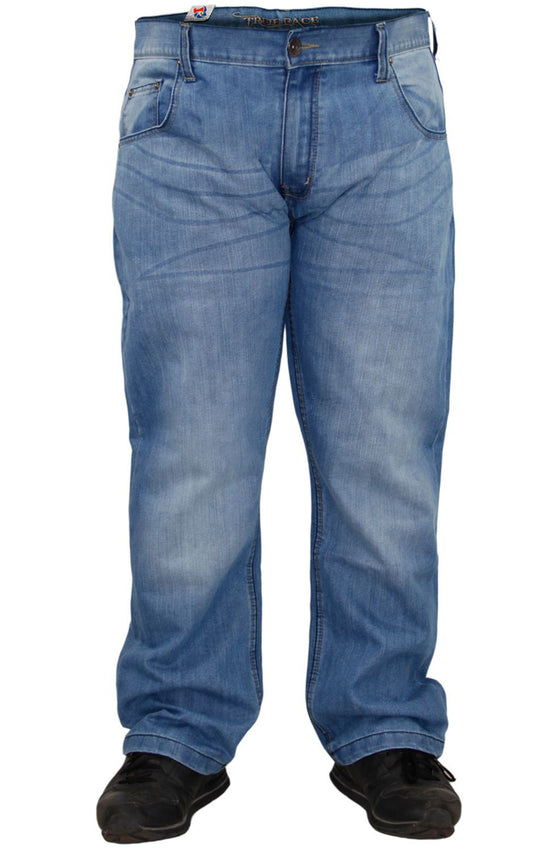 True Face Men Cotton Straight Leg Jeans