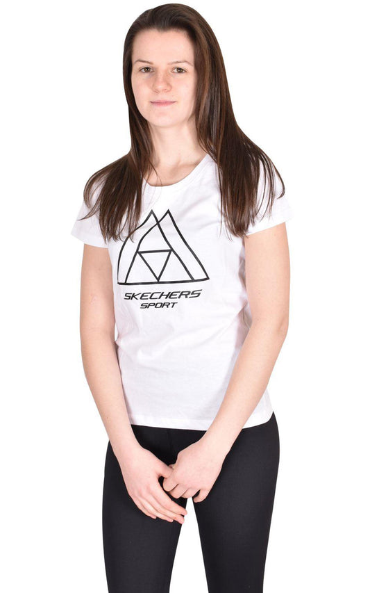 Skechers Women Short Sleeve Sports T-shirt