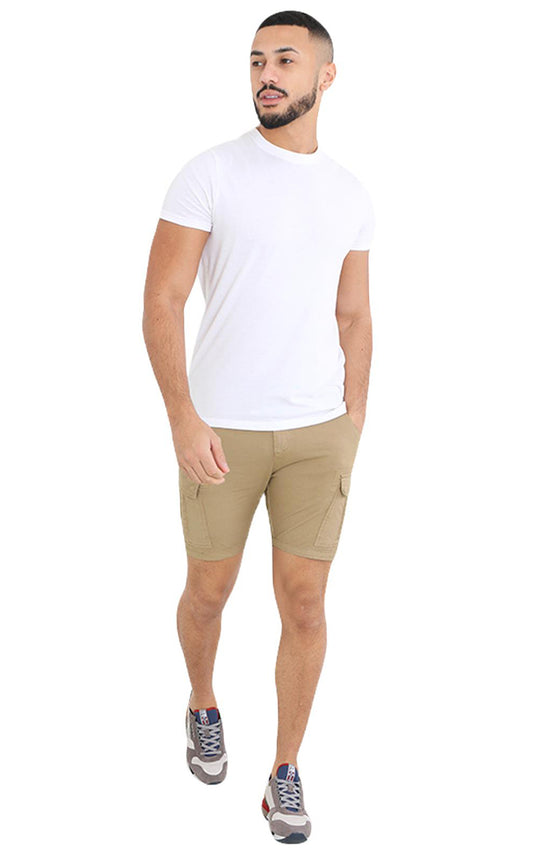 Brave Soul Men Cargo Knee Length Shorts