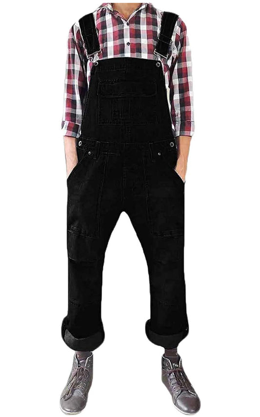 True Face Unisex Denim Dungarees