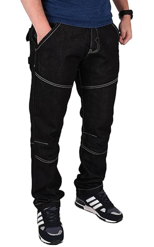 True Face Mens Straight Leg Jeans