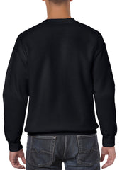 2 Pack True Face Mens Plain Pullover Sweatshirt
