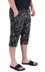 Men Camouflage Shorts With Belt