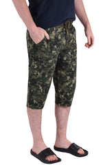 Men Camouflage Shorts With Belt