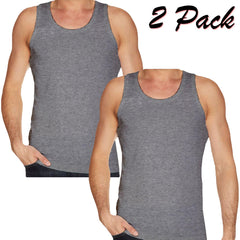 2 Pack Gaffer Men Plain Vest