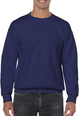 2 Pack True Face Mens Plain Pullover Sweatshirt