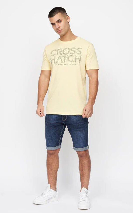 Crosshatch Men's Felt cast T-Shirt - 5 Pack