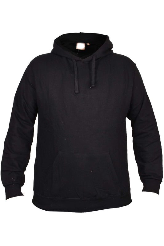 True Face Men Pullover Black Hoodie