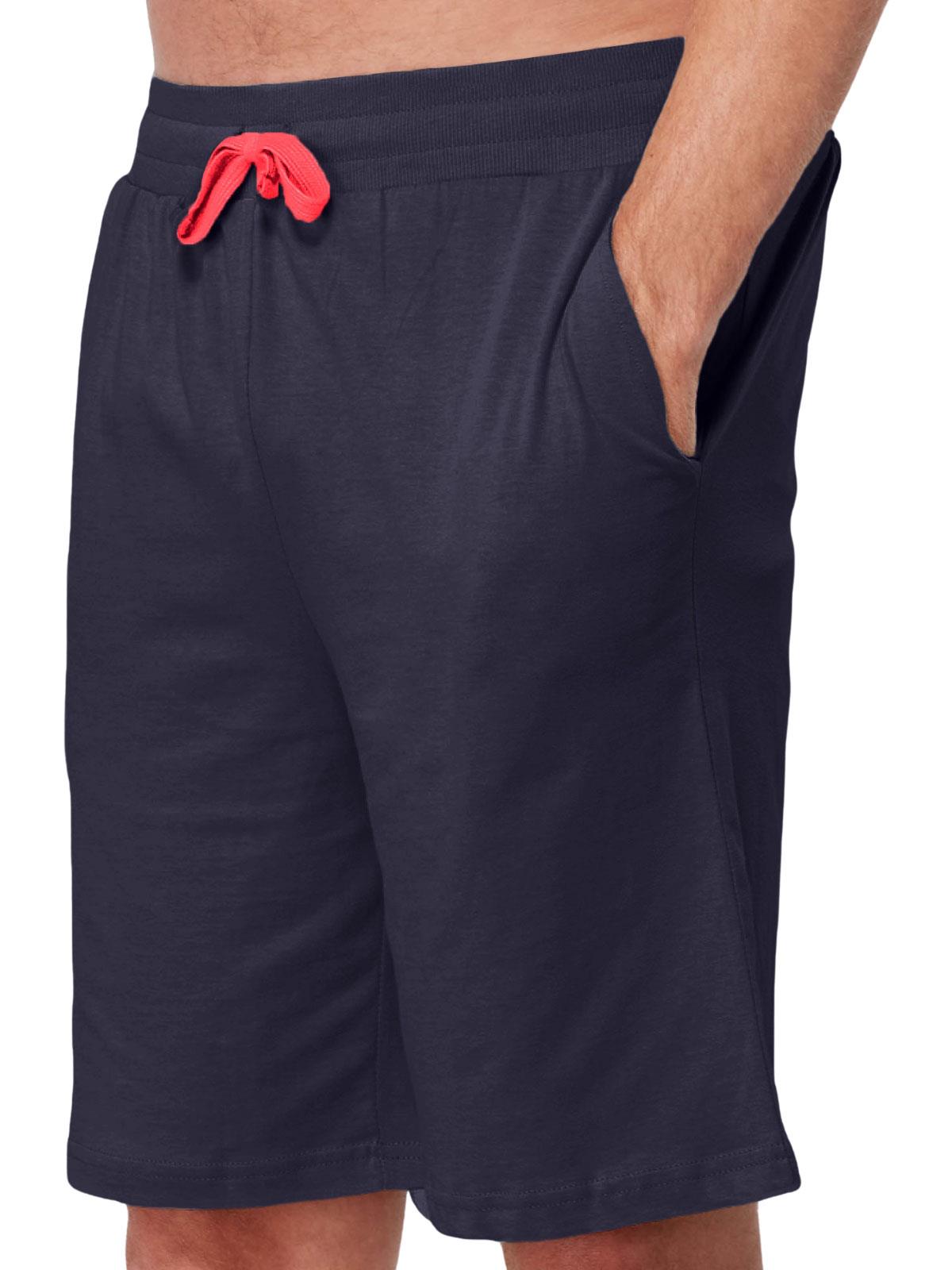 Men’s Pyjama Shorts – Lightweight PolyCotton Loungewear Bottoms for Nightwear