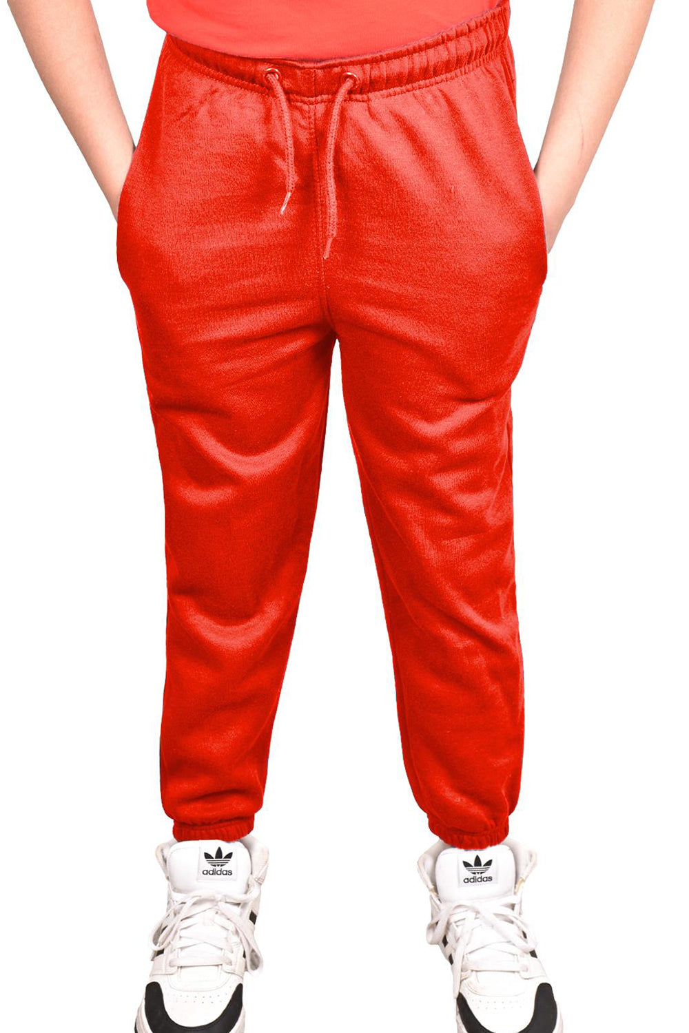 2 Pack Kids Fleece Jogging Bottoms