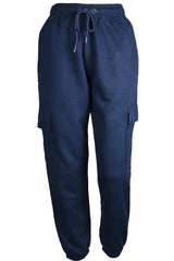 2 Pack Ladies Fleece Cargo Trousers
