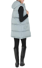 Brave Soul Padded Long Gilet Jacket