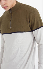 Brave Soul Men High Neck Sweatshirt