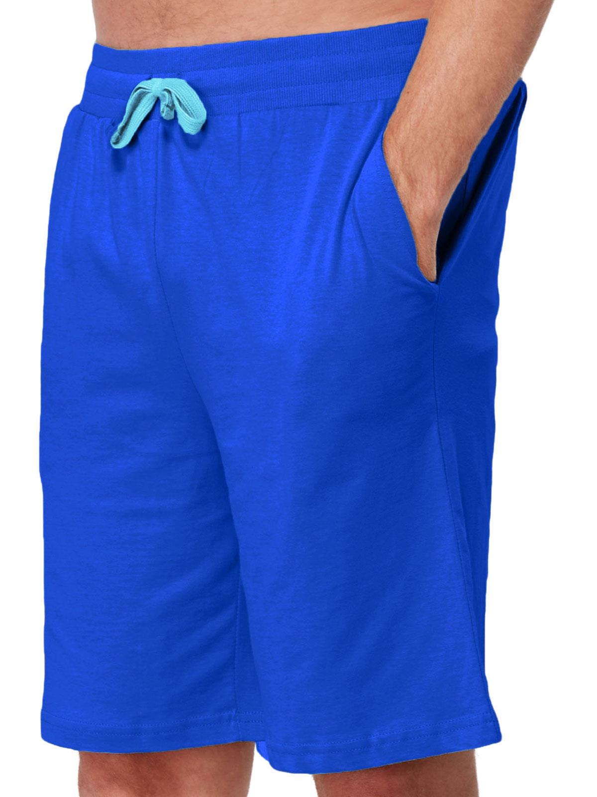 Men’s Pyjama Shorts – Lightweight PolyCotton Loungewear Bottoms for Nightwear