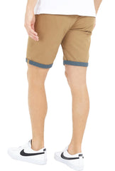 Brave Soul Roll Up Chino Shorts