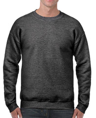 2 Pack True Face Mens Plain Pullover Sweatshirt