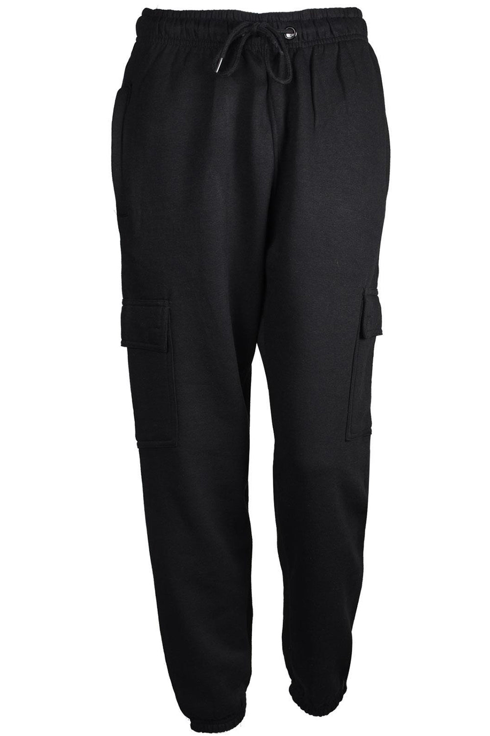 2 Pack Ladies Fleece Cargo Trousers