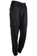 2 Pack Ladies Fleece Cargo Trousers