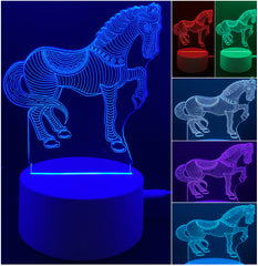 3D Illusion Night Lamp