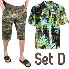 Mens Short Sleeve Tracksuit Pants