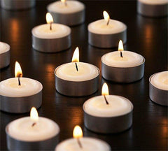6 Pack Wax Tea Light Candles