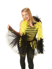 4 Pack Womens Yellow and Black Bee Costume