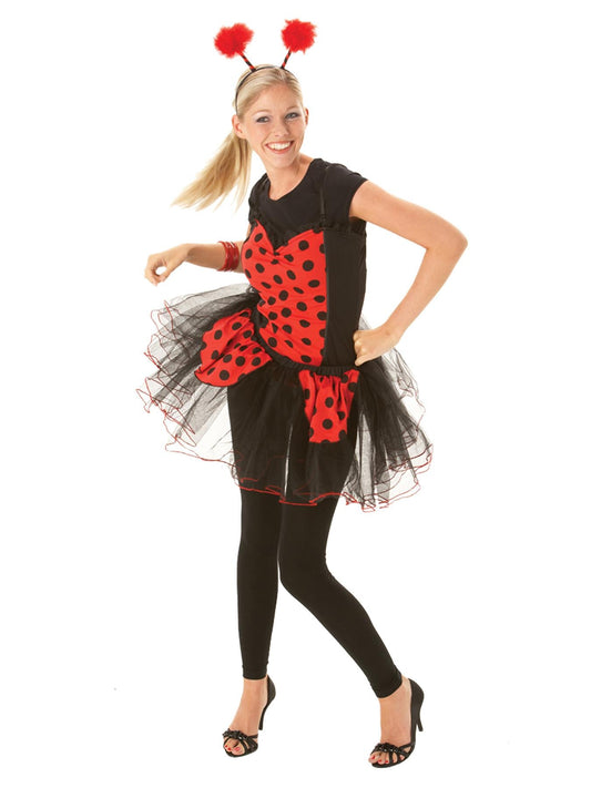 2 Pack Ladybird Fancy Dress Vest Top