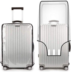 2 Pack Transparent PVC Suitcase Cover